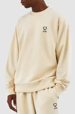 Carlos Small Heart Crewneck