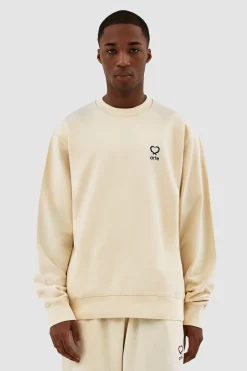 Carlos Small Heart Crewneck