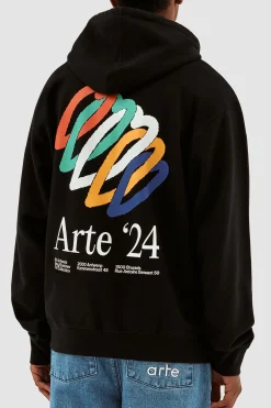 Hank Back Hearts Hoodie