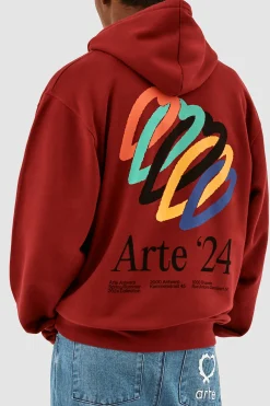 Hank Back Hearts Hoodie
