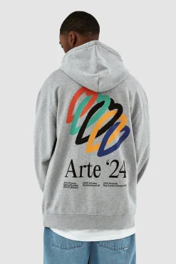 Hank Back Hearts Hoodie