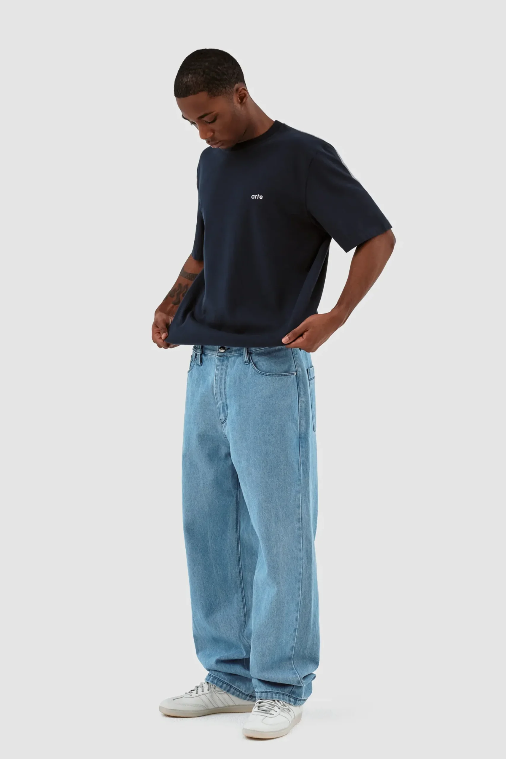 Poage Belt Detail Pants