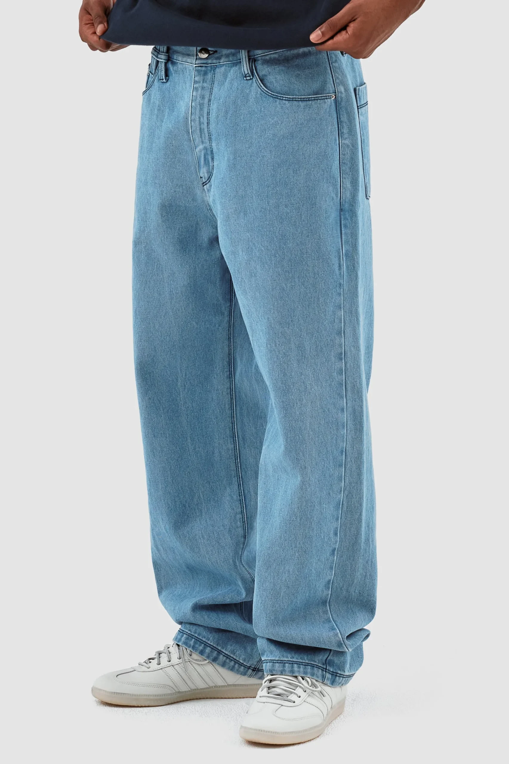 Poage Belt Detail Pants