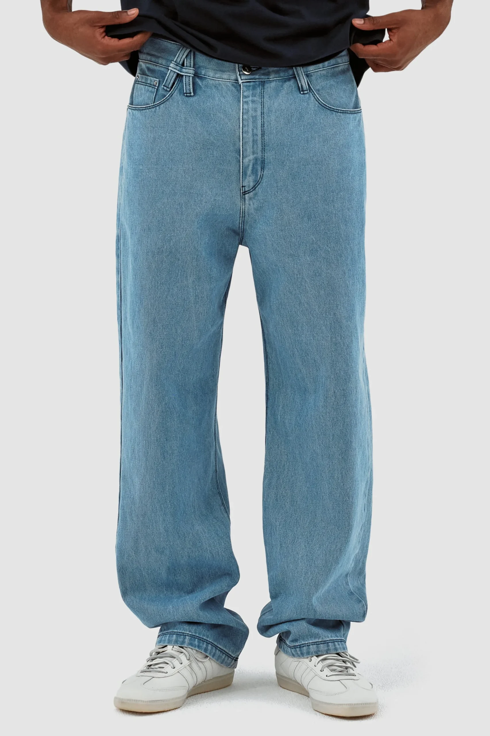 Poage Belt Detail Pants